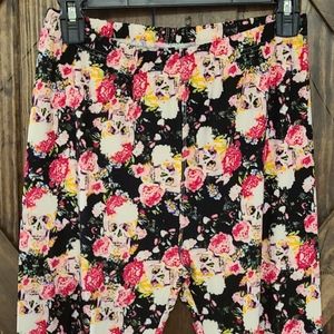 Large Agnes & Dora Leggings Pushing Petals